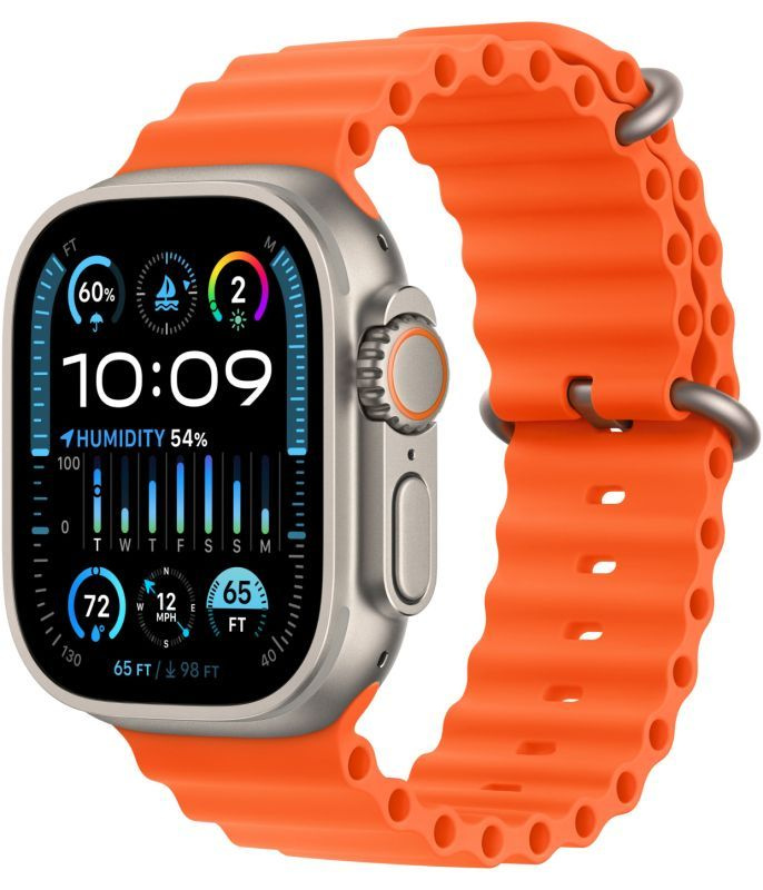 Apple Умные часы Watch Ultra 2 OneSize, 49mm, Orange/Оранжевый #1