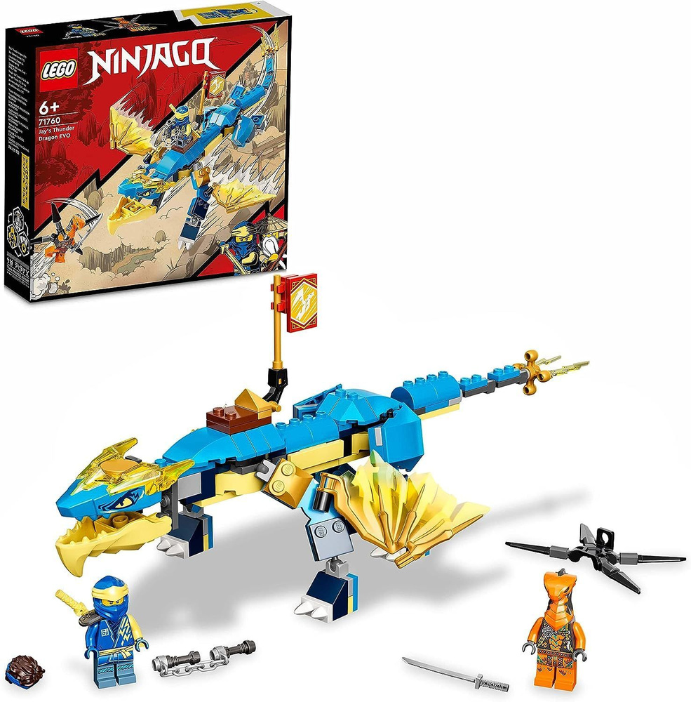 Blue lego ninjago dragon sale