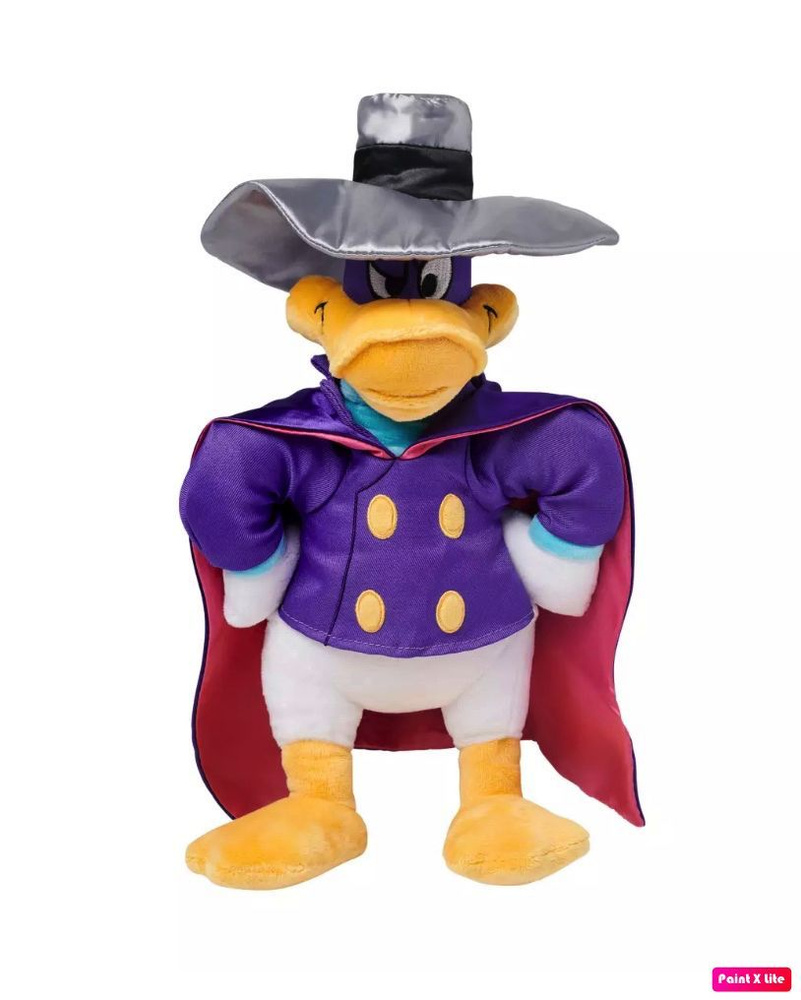 Мягкая игрушка Утиные истории Черный плащ Darkwing Duck - купить с  доставкой по выгодным ценам в интернет-магазине OZON (1256183108)