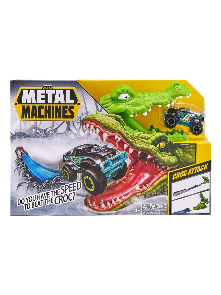 Игрушечный Трек Zuru Metal Machines Крокодил - купить с доставкой по ...
