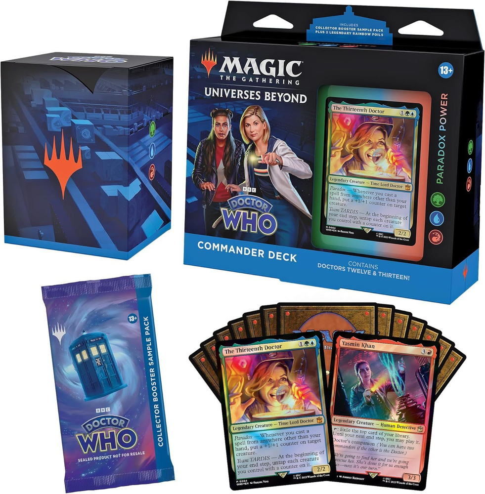 Настольная игра Magic: the Gathering - Колода Paradox Power выпуска Doctor  Who (на английском языке)