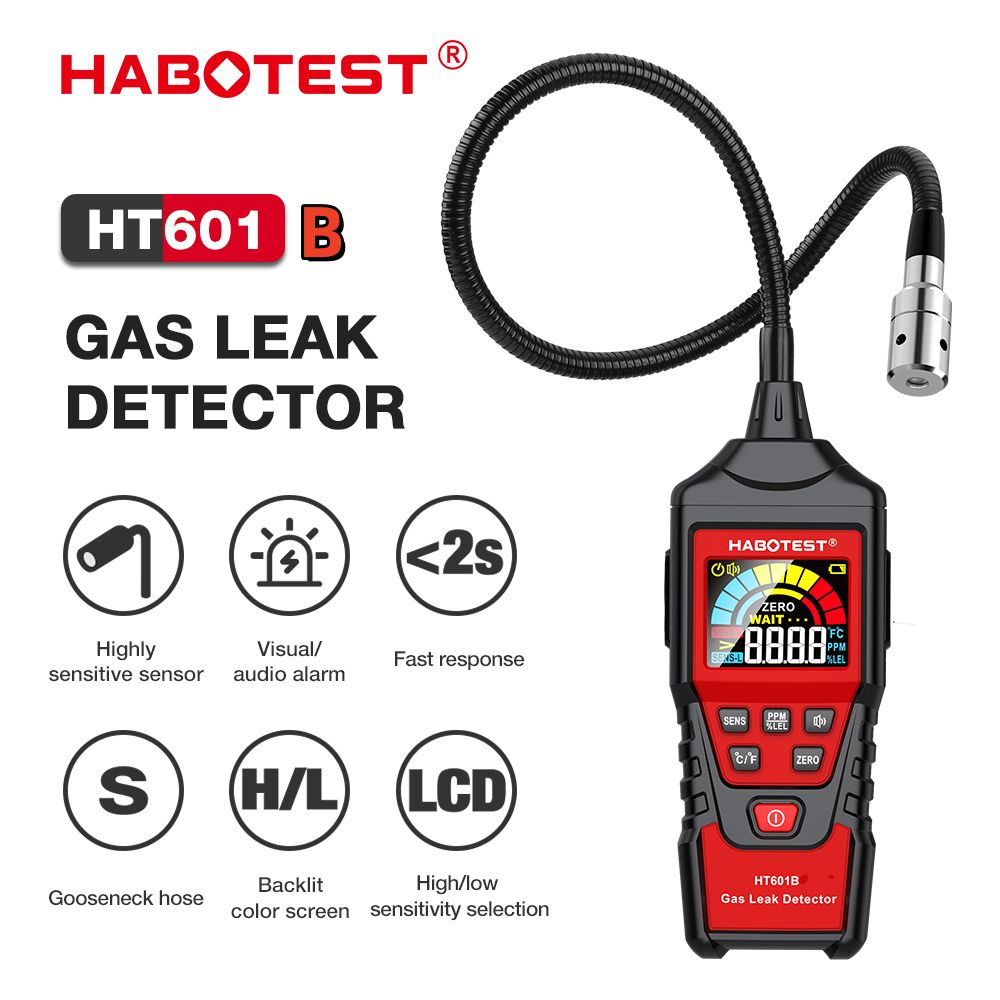 Детектор утечки газа Gas Leak Detector HABOTEST HT601B (Модель с аккумулятором)  #1