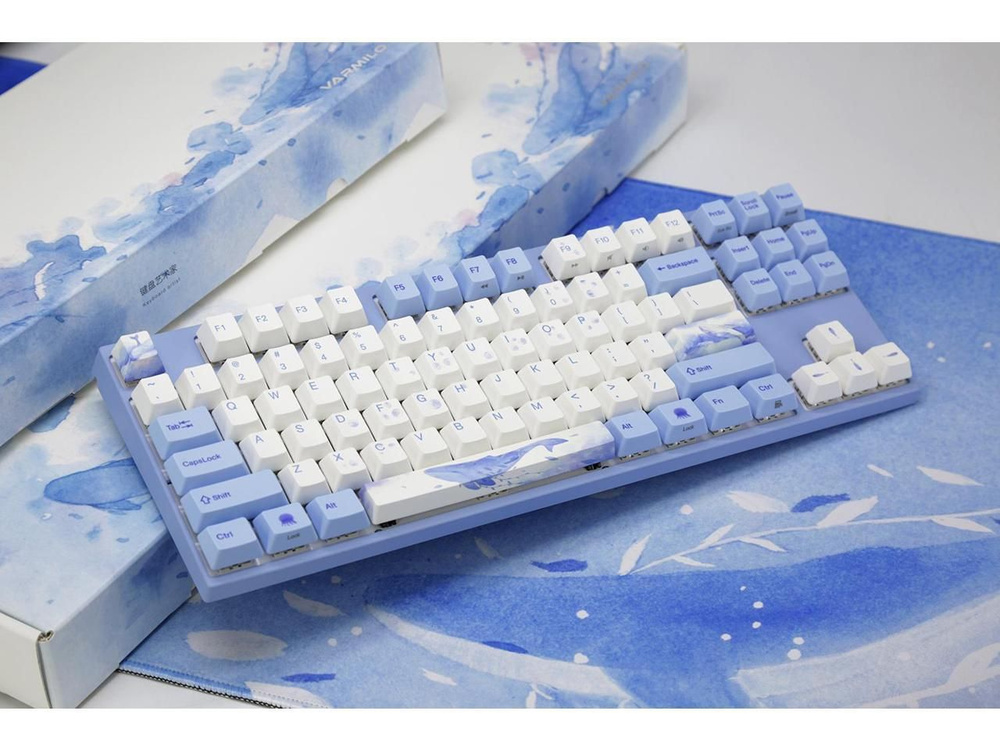 Клавиатура проводная varmilo. Varmilo va87m Sakura. Varmilo клавиатура. Клавиатура Varmilo Sakura. Клавиатура Varmilo va87m Koi.