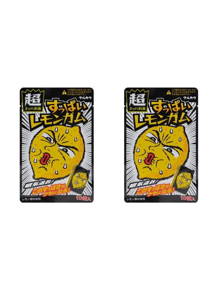 Жевательная резинка Marukawa Кислый лимон 41гр x 2шт #1