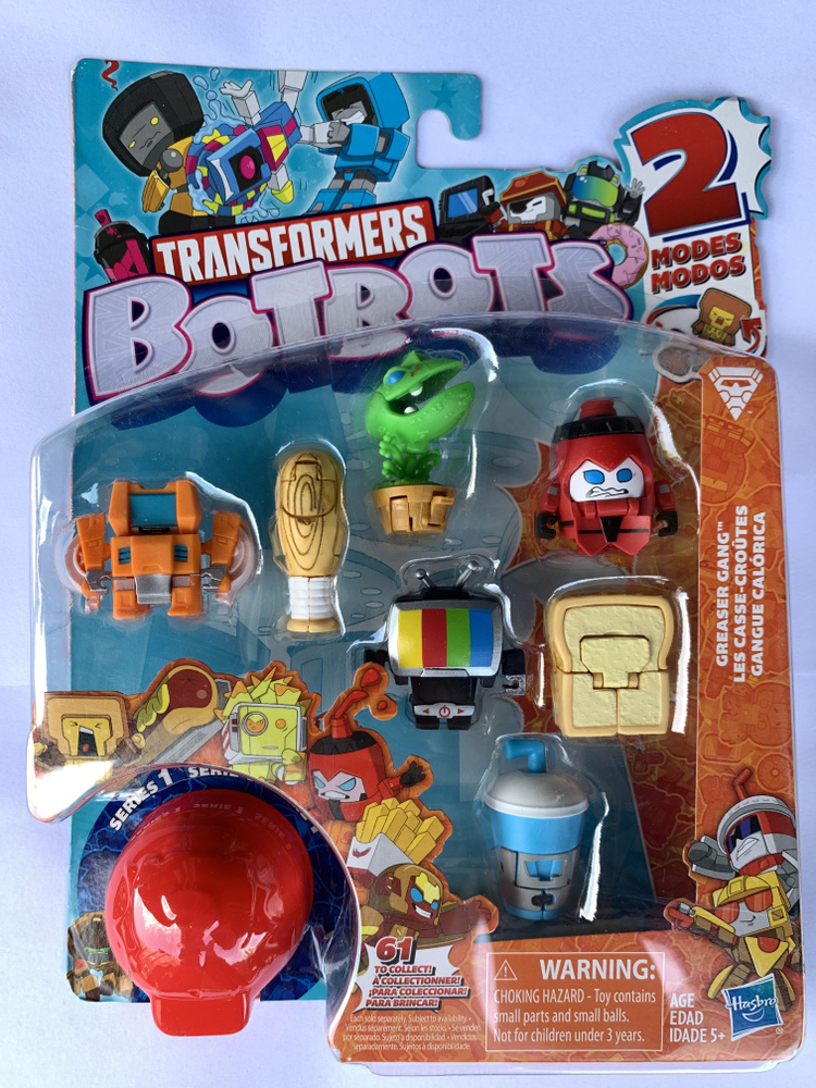 Transformers BotBots Series 8-Piece Set - Коллекционные куклы Тайна 2 в 1-L #1