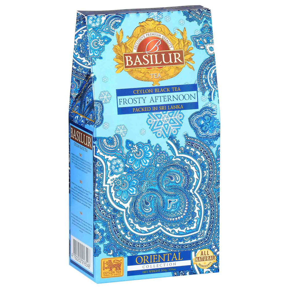 Чай подарочный черный Basilur Восточная коллекция "Морозный день", 100 г  #1