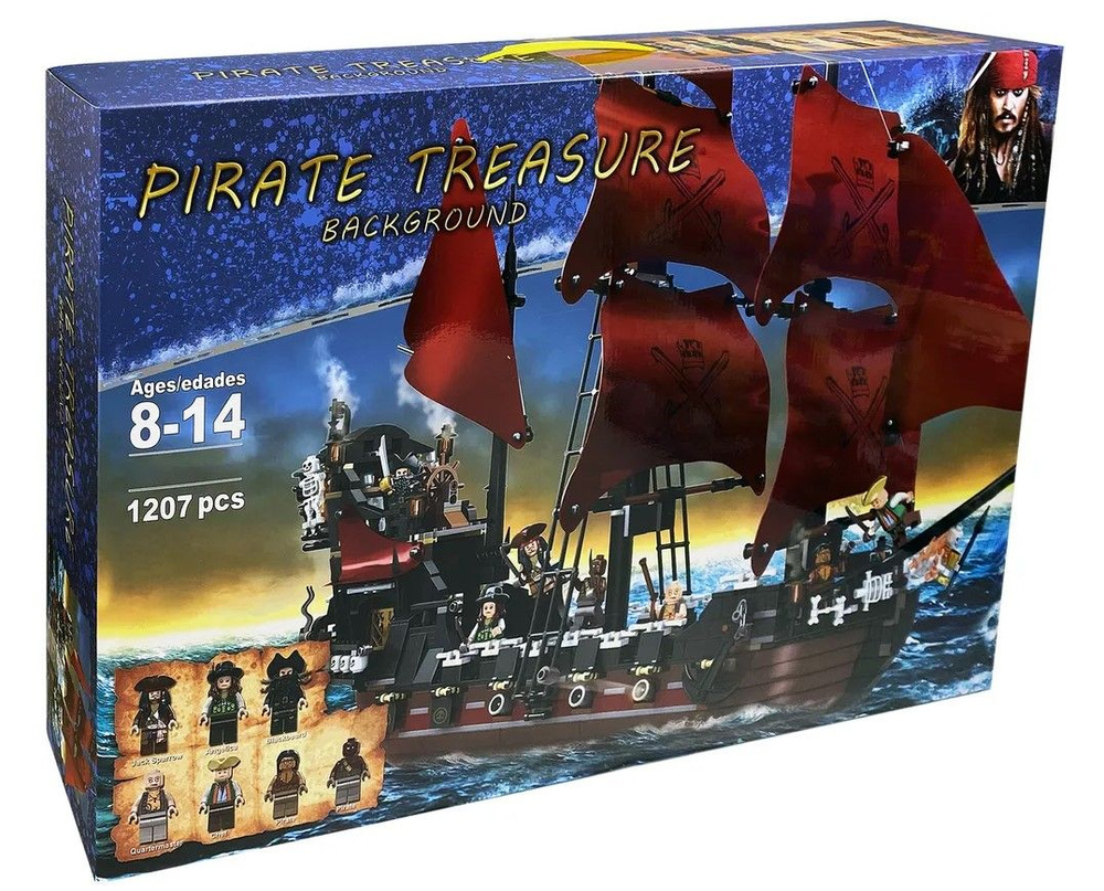 Конструктор Пираты Карибского моря "Корабль Месть Королевы Анны" 1207 ...