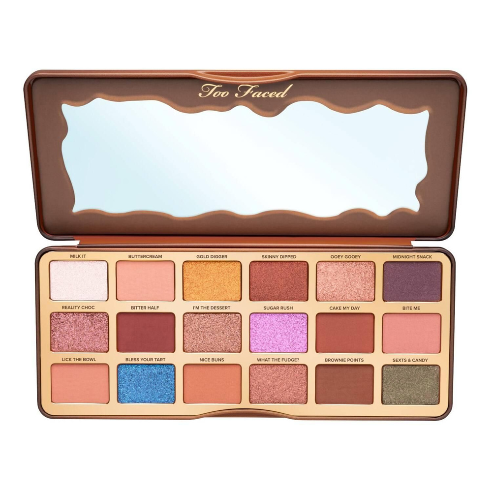 Too Faced палитра теней для век Better Than Chocolate Cocoa-Infused Eye  Shadow Palette - купить с доставкой по выгодным ценам в интернет-магазине  OZON (1316214360)