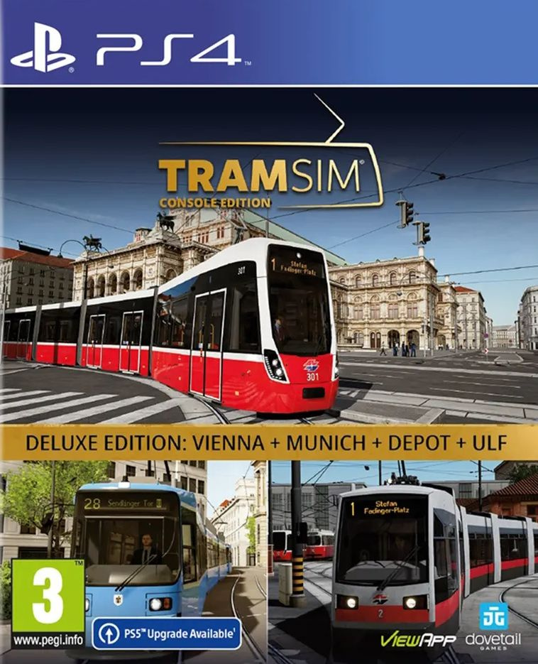 Игра TramSim: Deluxe Русская (PlayStation 4, PlayStation 5, Русские субтитры)  #1