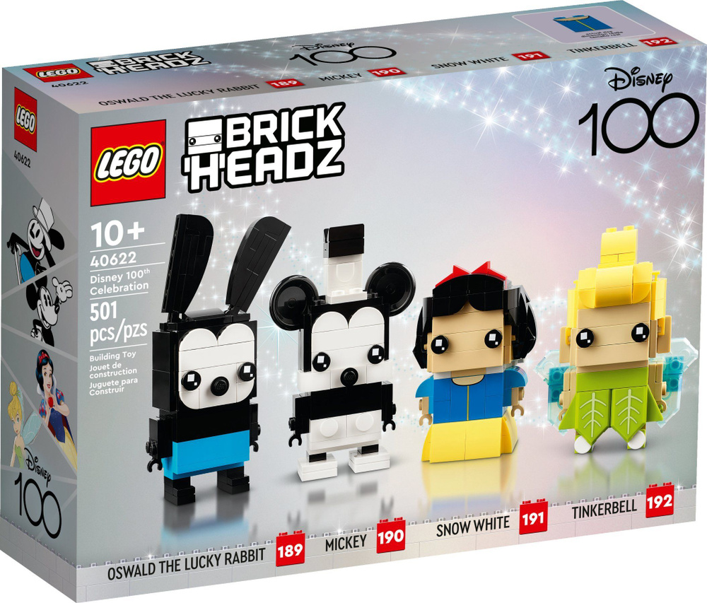 LEGO BrickHeadz Disney 100. 40622 OZON 1601598984