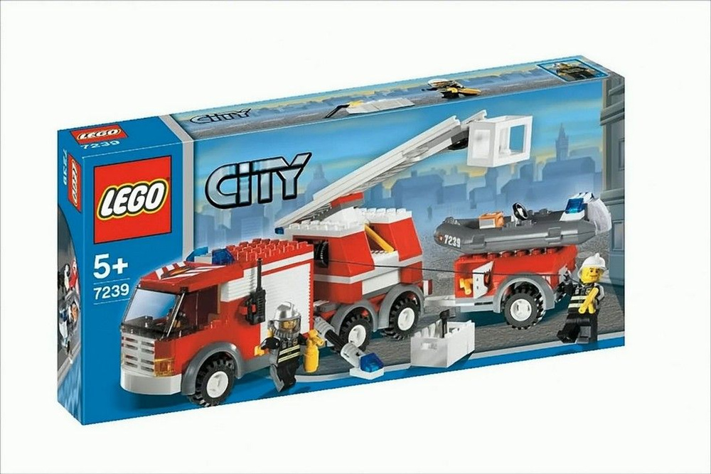 Конструктор LEGO City Пожарная машина (7239) - купить с доставкой по ...