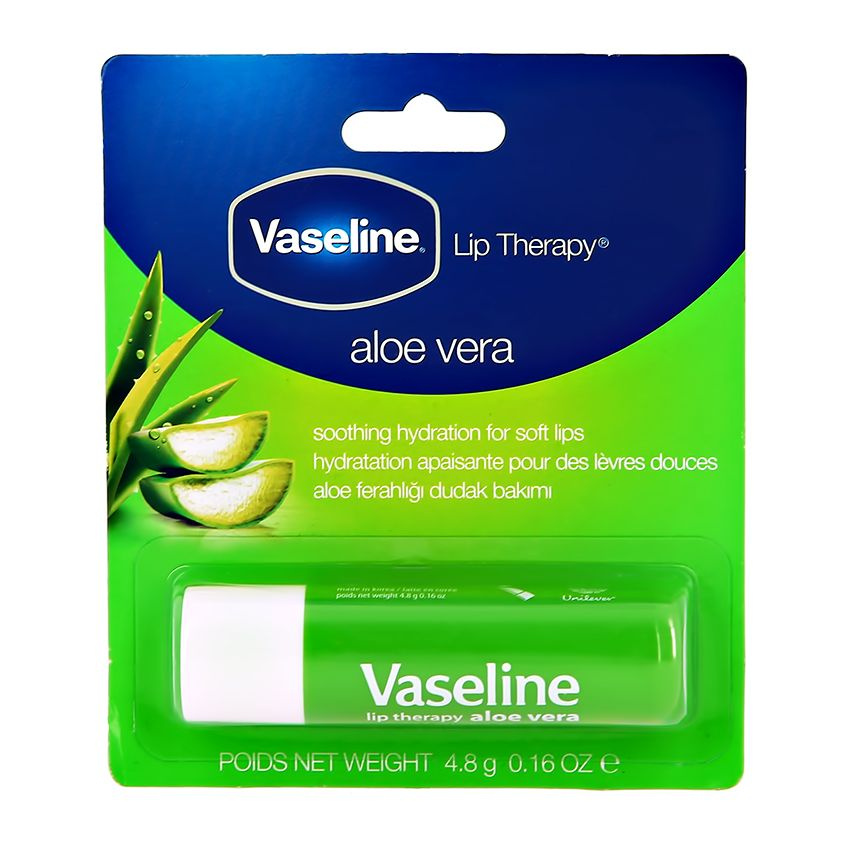 Бальзам для губ VASELINE LIP THERAPY с экстрактом алоэ вера (в стике) 4,8 г  #1