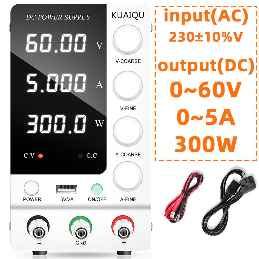 NICEPOWER SPS-C605 0-60V 0-5A Регулируемый источник питания постоянного ...