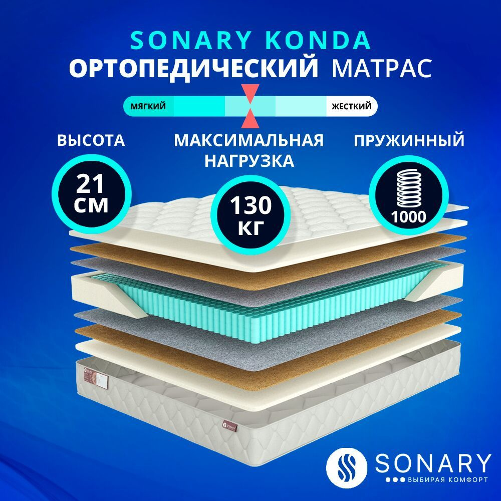 Матрас Sonary Konda 160х186 серии Flow #1