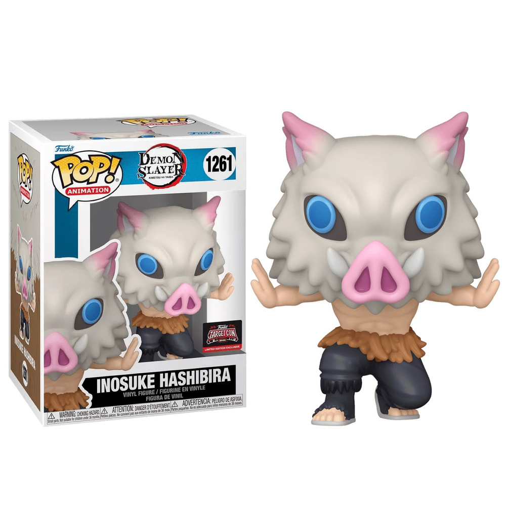 Фигурка Funko POP Inosuke Hashibira Beast Breathing со стикером Эксклюзив  из аниме Demon Slayer / Иноске Хашибира Дыхание Зверя из Истребитель  демонов Клинок, рассекающий демонов Фанко ПОП Манга - купить с доставкой