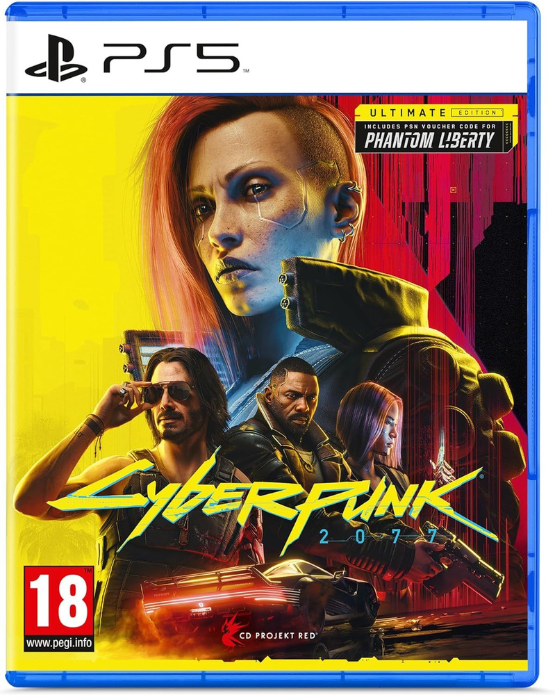 Игра Cyberpunk 2077. Ultimate Edition (PlayStation 5, Русская версия)