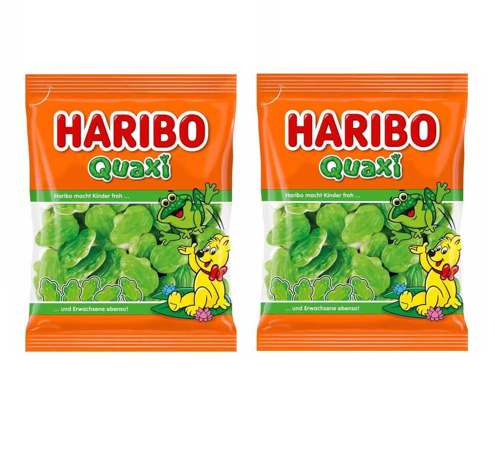 Мармелад Haribo Quaxi / Лягушата, 2 шт по 175гр #1