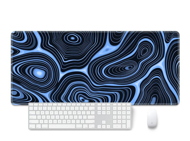 PineY Коврик для мыши 800*300mm, L, голубой - купить с доставкой по ...