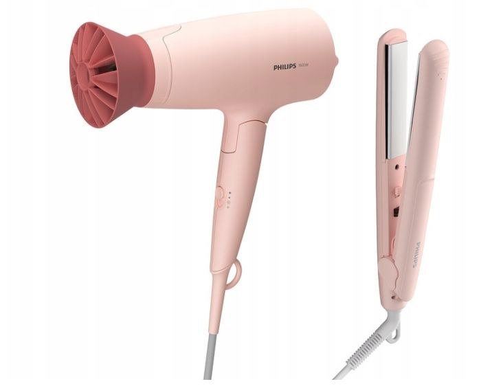 Фен для волос Philips BHP398/00, розовый - купить по выгодным ценам в ...