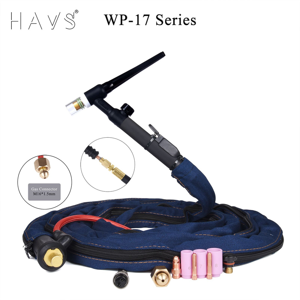 4M WP17 WP17FV WP17F Сварочная горелка TIG Газоэлектрический встроенный ...
