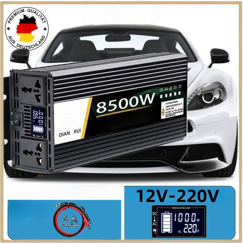 Чистая синусоида Инвертор автомобильный 12В- 220В, 8500 Вт ...