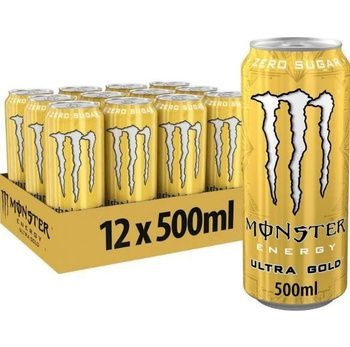 Энергетический напиток Monster Energy Ultra Gold Zero / Монстер Энерджи Ультра Голд Зеро, 12 шт * 500 #1
