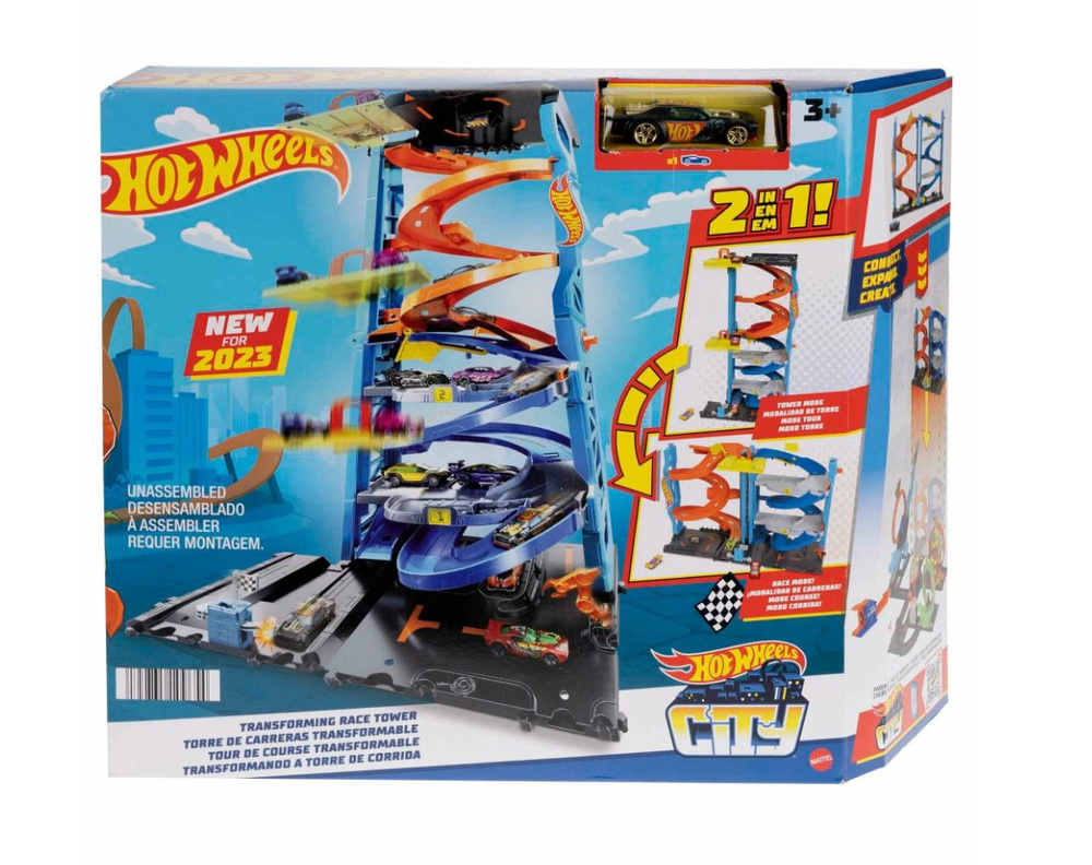 Игровой набор с автомобилем Mattel Hot Wheels 