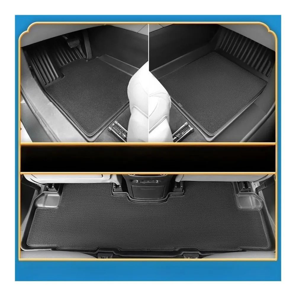 Коврики в салон автомобиля 255438788-1961, цвет черно-серый - купить по ...