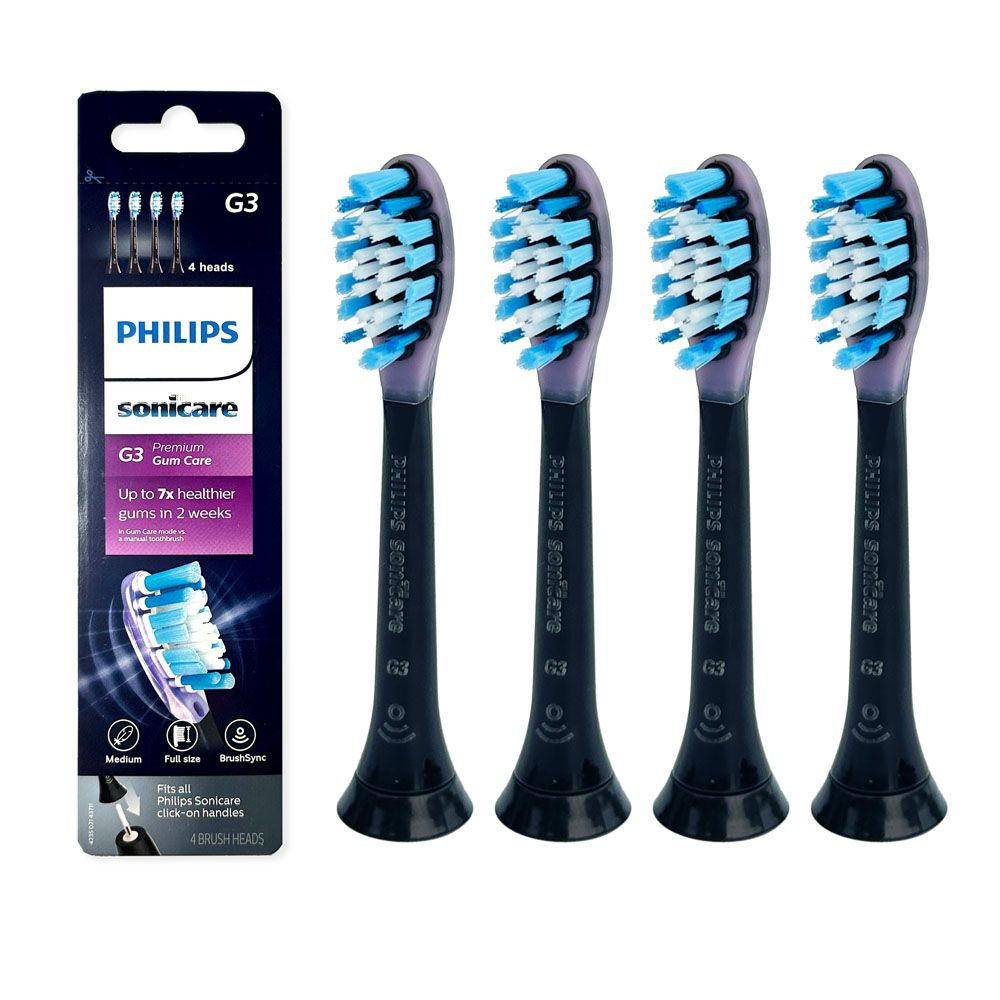 Philips Sonicare G3 Премиум-уход за деснами,Стандартная звуковая вибрационная головка зубной щетки HX9053/96. #1