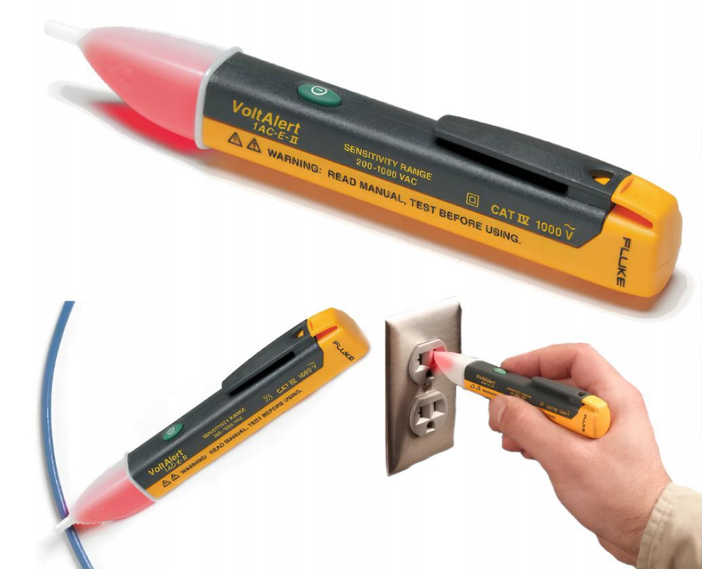 Детектор напряжения FLUKE 1AC-E2-II купить по выгодной цене с доставкой ...