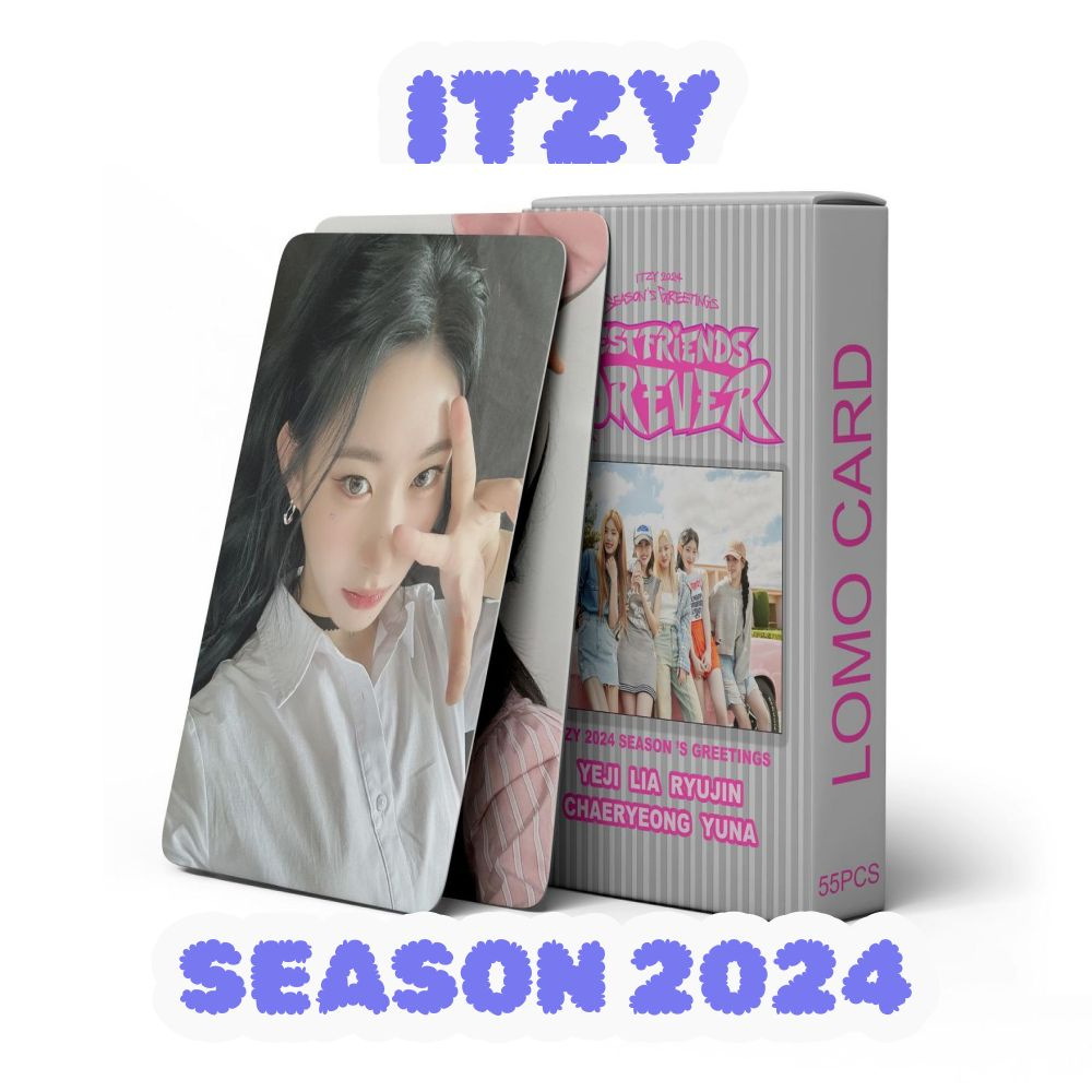 Набор коллекционных карточек ITZY SEASON GREETING 2024 #1