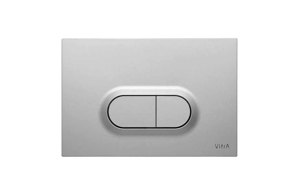 Панель смыва Vitra (Витра) Loop O 740-0585 для инсталляции,хром матовый ...