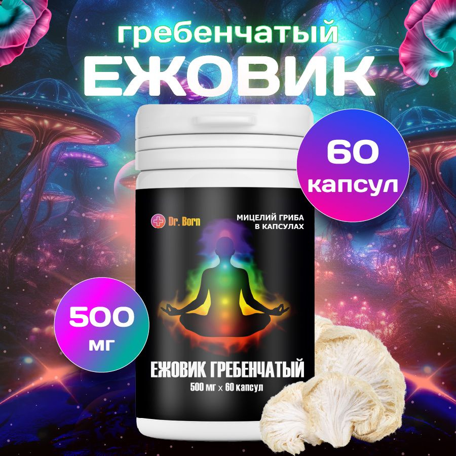 Dr. Born Грибы сушеные Ежовик гребенчатый 50г. 1шт.