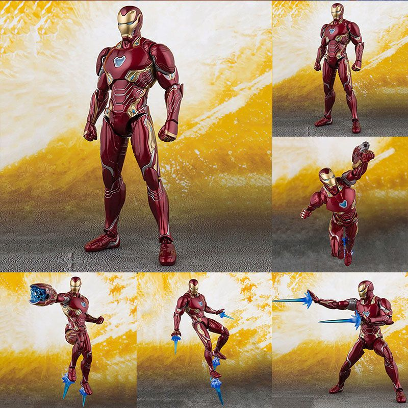 Новая фигурка Marvel S.H.Figuarts действия Mk 50 IRONMAN 16 см ...