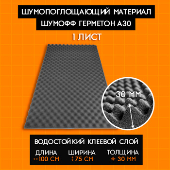 Звукоизоляция Герметон – купить в интернет-магазине OZON по выгодной ...