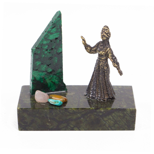 Статуэтка Хозяйка медной горы, гипс