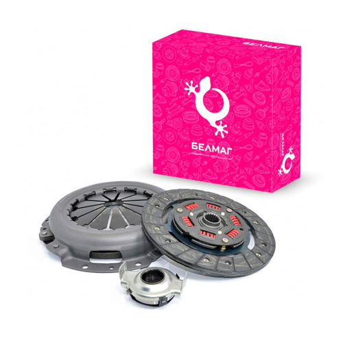 Сцепление в сборе БелМаг LADA Kalina, LADA Samara, LADA 2110, LADA ...