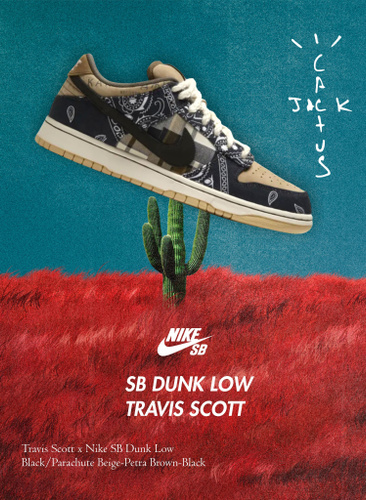 Nike sb dunk travis scott hot sale