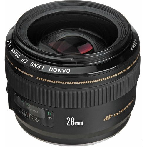 Canon Объектив EF 28mm f/1.8 USM купить на OZON по низкой цене