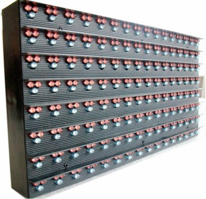 Светодиодный LED модуль для рекламы P16 DIP 256x128 мм, IP65, для ...