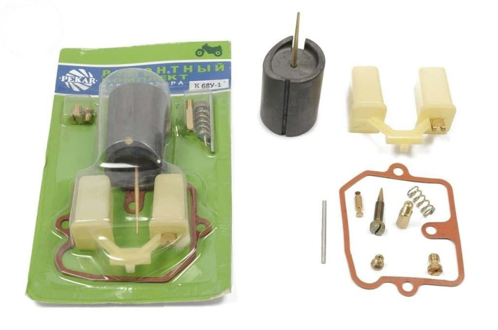Ремкомплект карбюратора мотоцикла Урал, Днепр К68У-01 (круглая заслонка ...