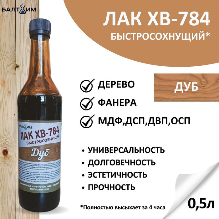 Лак для столешниц v33 бесцветный