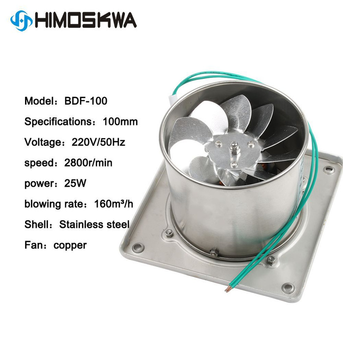 Трубопровод 4 дюйма вытяжной вентилятор из нержавеющей стали окно ...