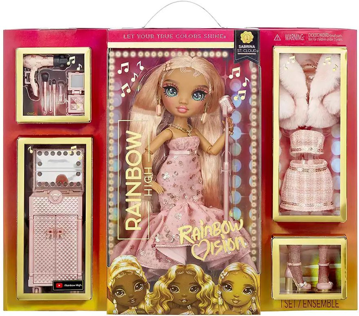 Кукла Rainbow High Vision Сабрина 41601 с аксессуарами - купить с ...