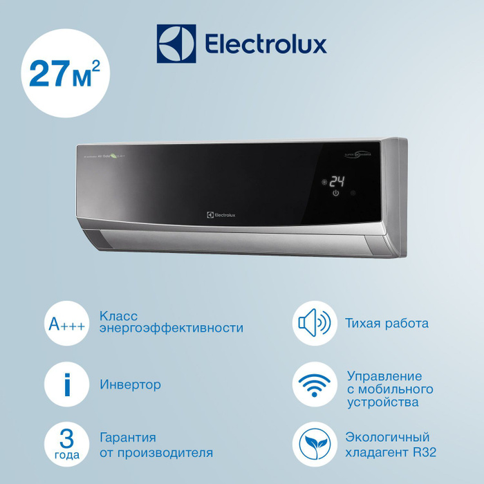 Сплит-система Electrolux EACS/I-09HG-BLACK2/N8 Air Gate 2 Black ...
