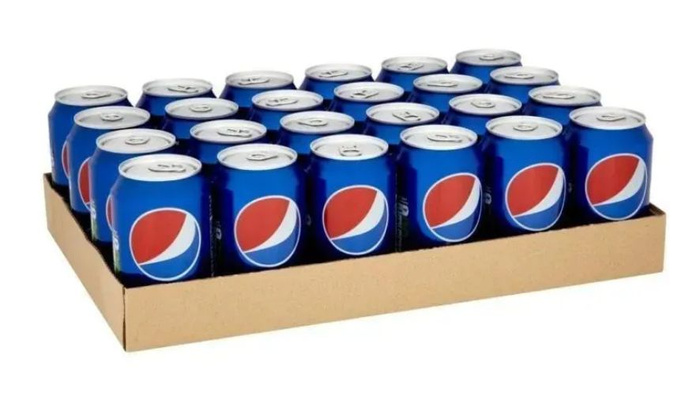 Газированный напиток Pepsi (Пепси), 0,3л жб, 24 банки - купить с ...