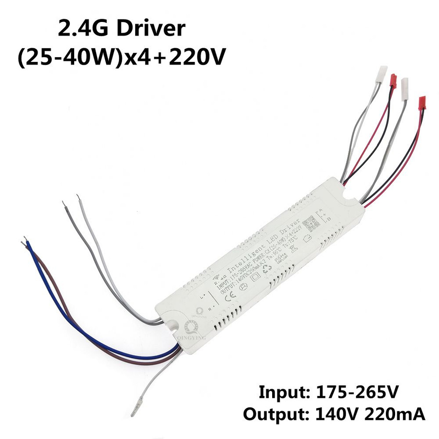 4g intelligent led driver( 40- 60w) 4. 4g 25-40w x2. 4g 40-60w x4. 4g. Intelligent led driver 60+60w 2.