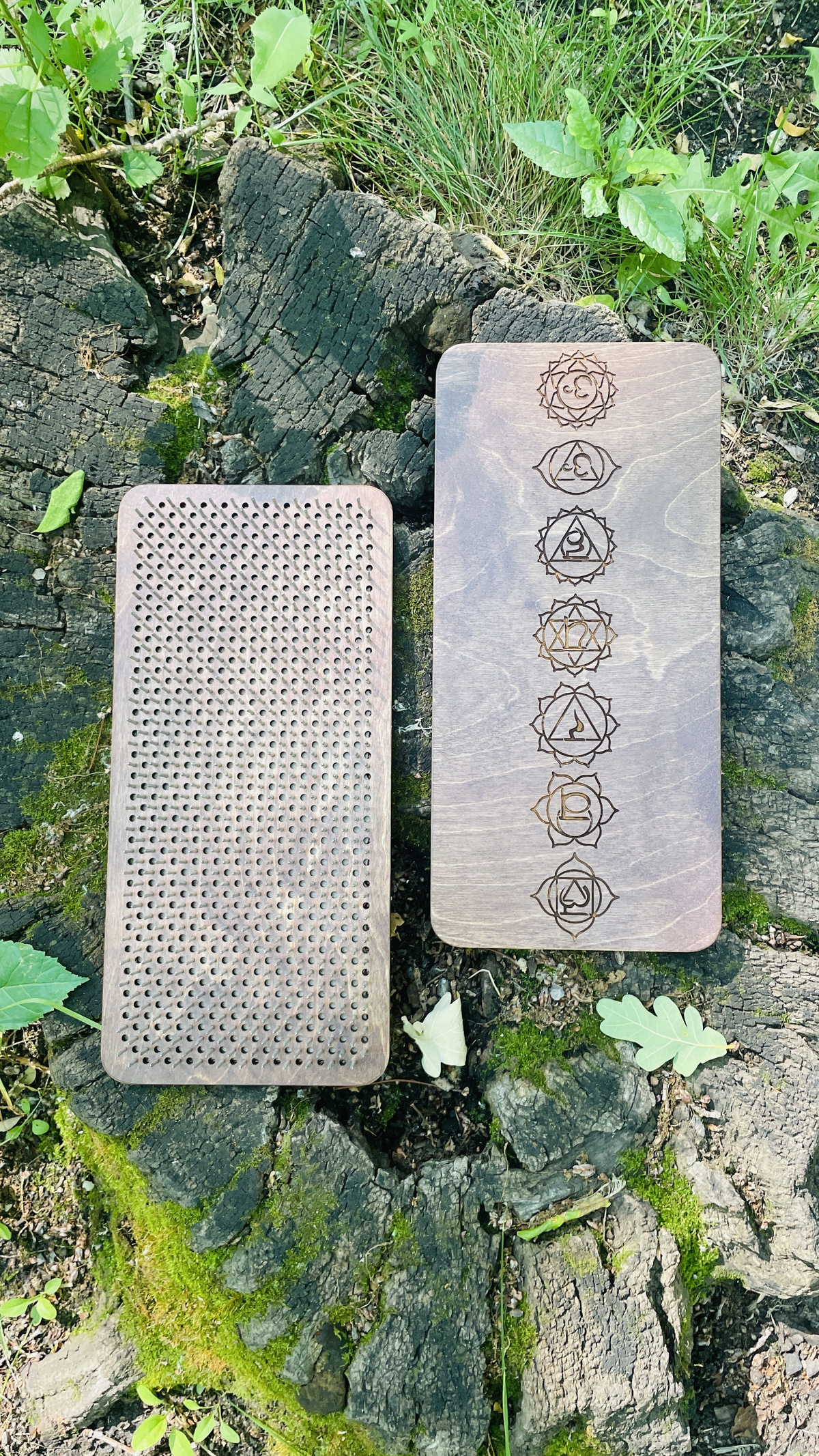 Доска САДХУ \"ЧАКРЫ\" для стояния на гвоздях и йоги для начинающих / шаг ...