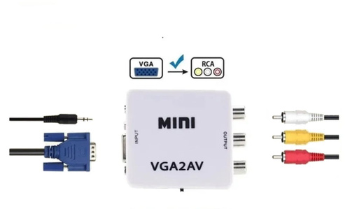 Вопрос про переходник VGA - RGB (тюльпан) (РЕШЕНО).