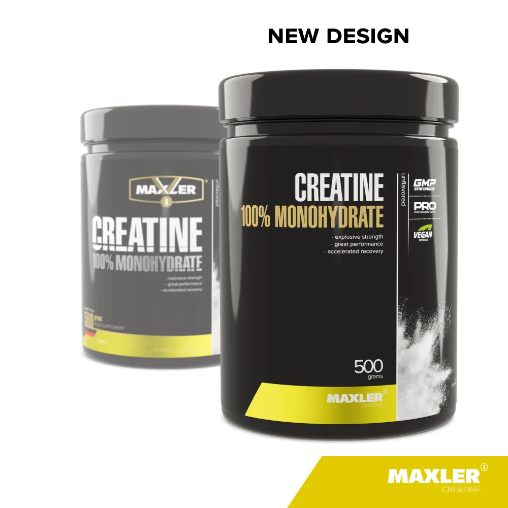 Креатин моногидрат в порошке Maxler Creatine 100% Monohydrate 500г, 500 г, фото 2